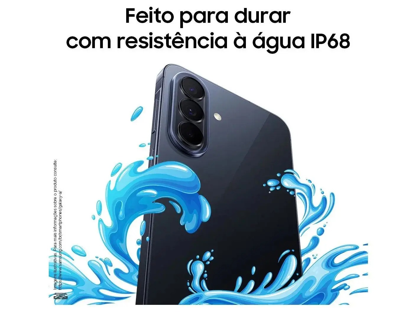 Smartphone Samsung Galaxy A57 128GB Azul Escuro - 5G + Smartband Samsung Galaxy Fit3 Rosé - Imagem 12