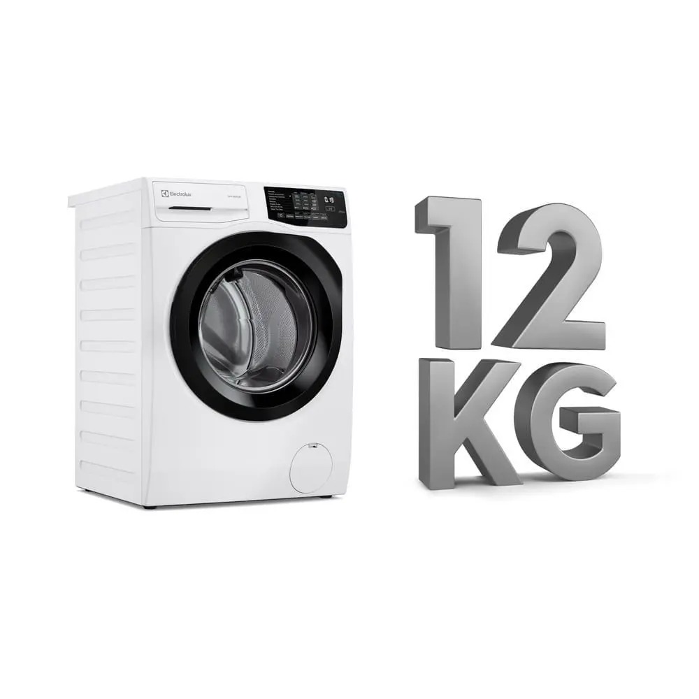 Máquina de Lavar Frontal Electrolux 12kg Branca Inverter com Água Quente e Lavagem Inteligente (LFB12) - Imagem 3