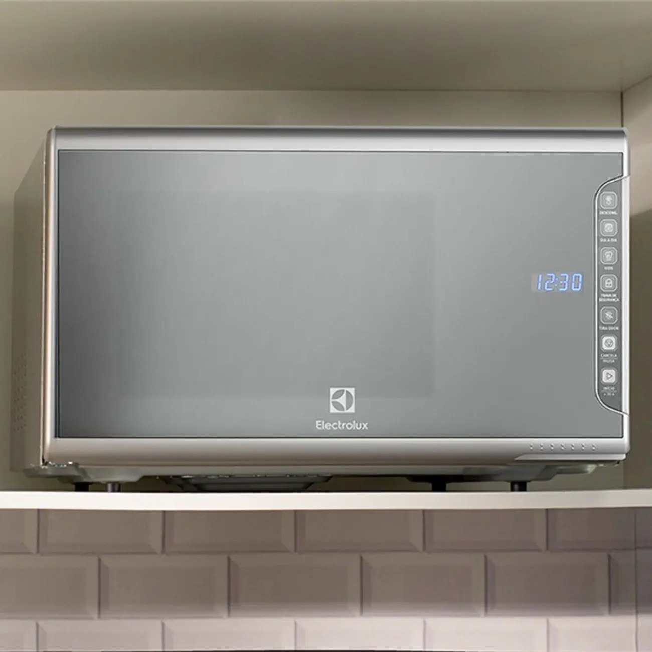 Micro-ondas Electrolux 31L cor Inox Espelhado com Painel Integrado e Função Tira Odor (MI41S) - Imagem 7
