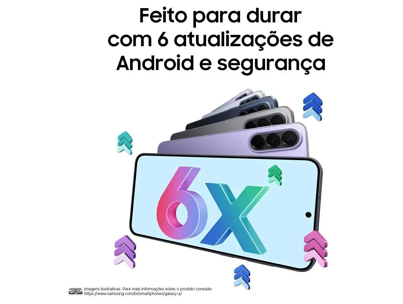 Smartphone Samsung Galaxy A57 128GB Azul Escuro - 5G + Smartband Samsung Galaxy Fit3 Rosé - Imagem 16