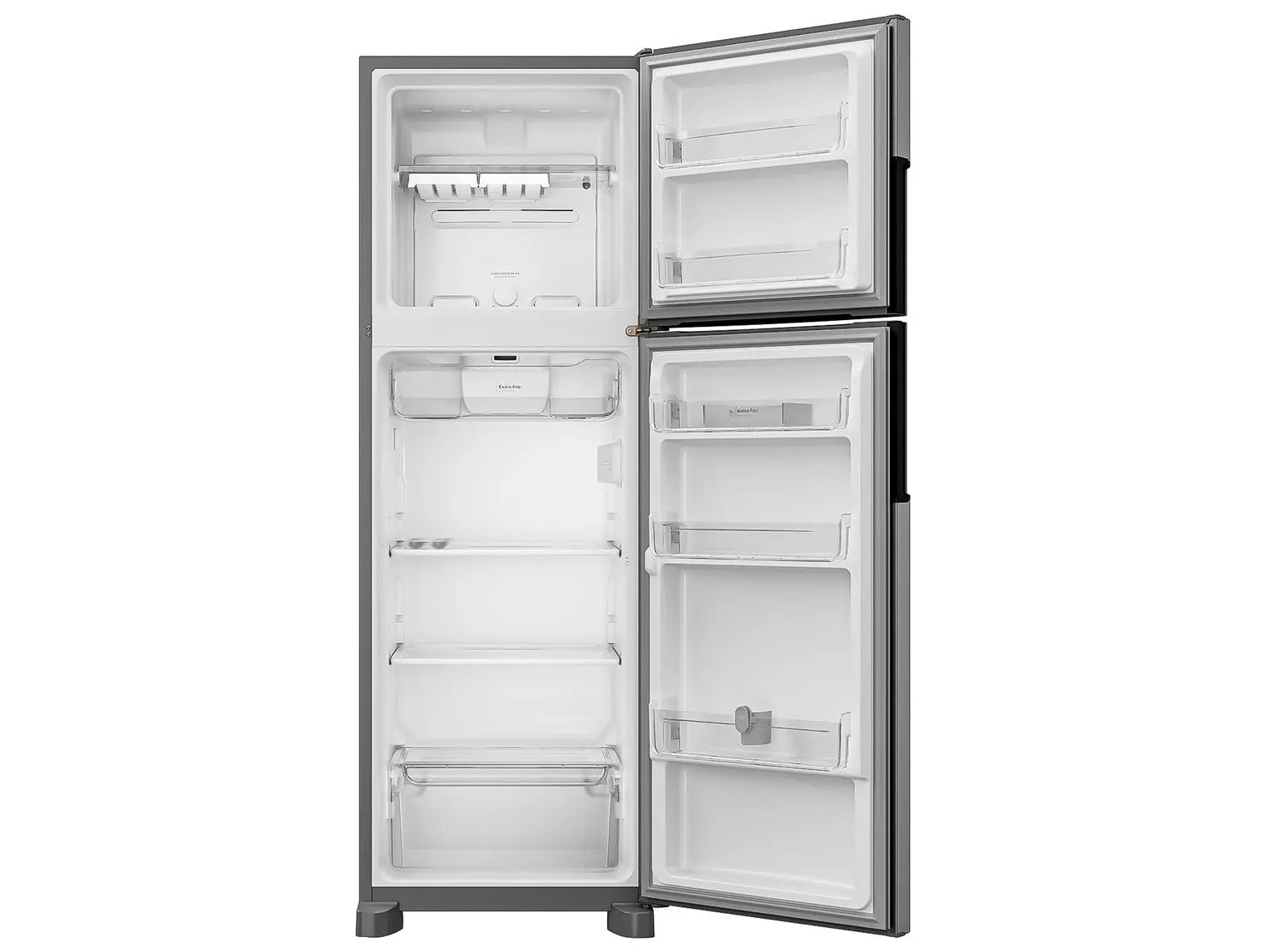 Geladeira/Refrigerador Consul Smart Frost Free Inox Duplex 377L CRM44MKANA - Imagem 4