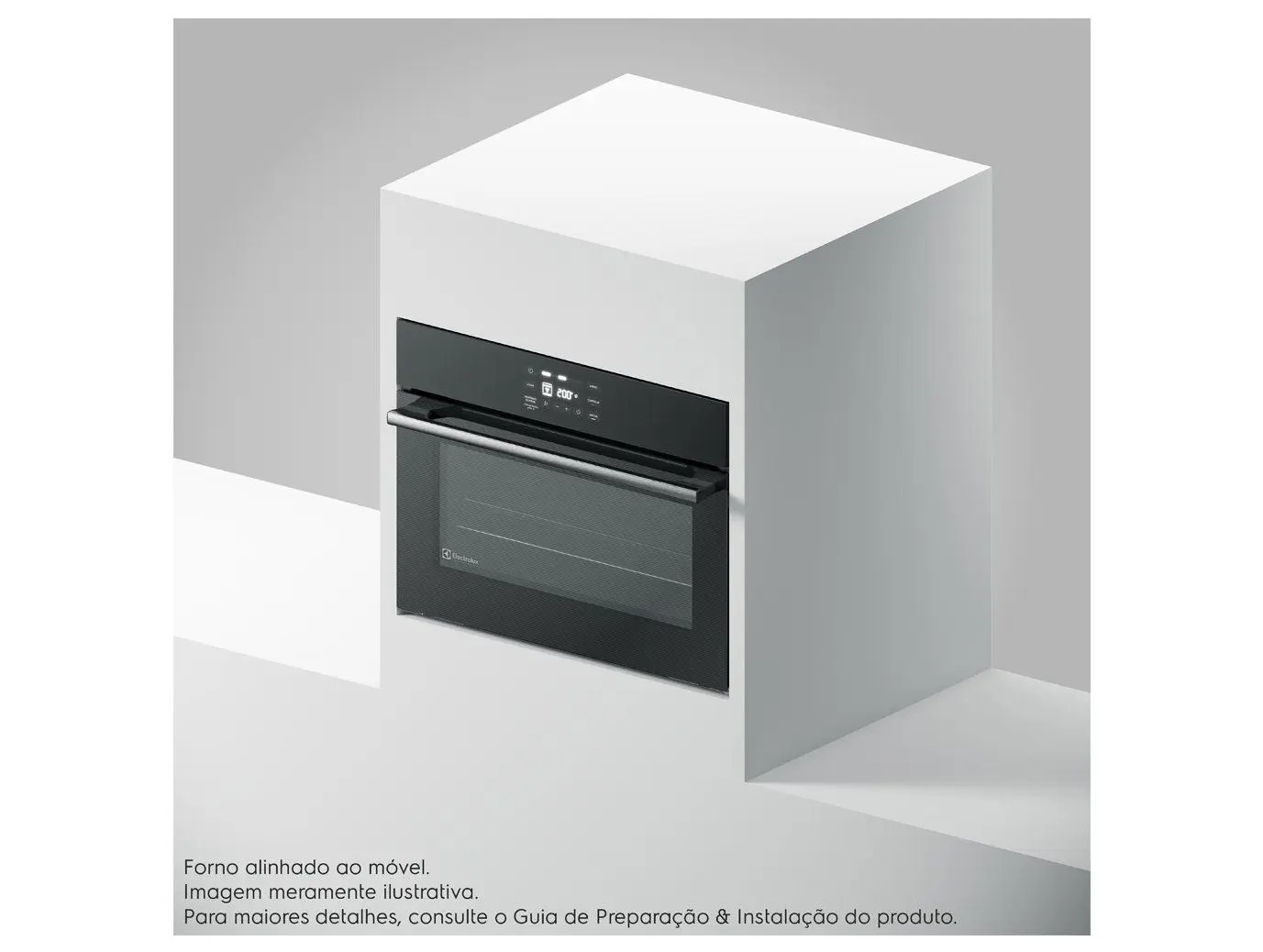 Forno Elétrico de Embutir Electrolux Multifuncional 50L Preto Experience OE5EA - Imagem 3