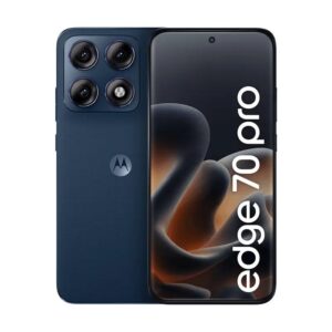 Smartphone Motorola Edge 70 PRO 5G 256GB 24GB, 12GB RAM, 12GB Ram Boost, 4 câmeras de 50MP, Tela 1.5K extreme AMOLED 144Hz,Bateria 6500 mAh, IP68/IP69