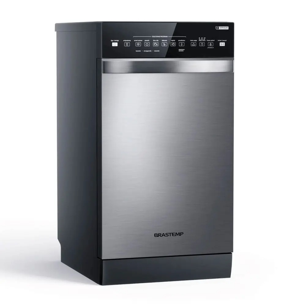 Lava-Louças 10 Serviços Brastemp Cor Inox com Ciclo Pesado - BLF10BR - Imagem 7