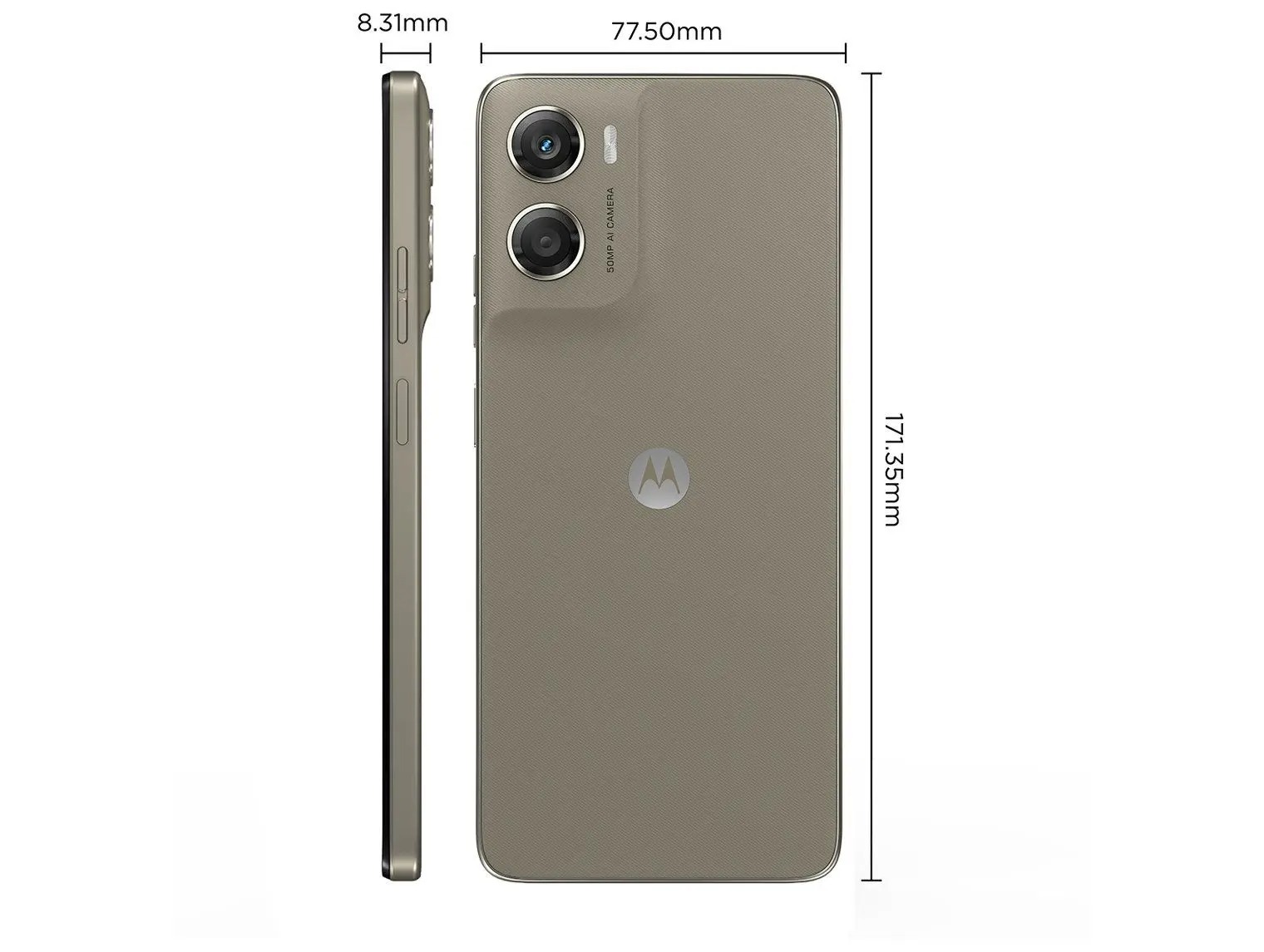Smartphone Motorola Moto g06 256GB 4GB Ram Bege 6,9" Câm. 50MP + Selfie 8MP - Imagem 5