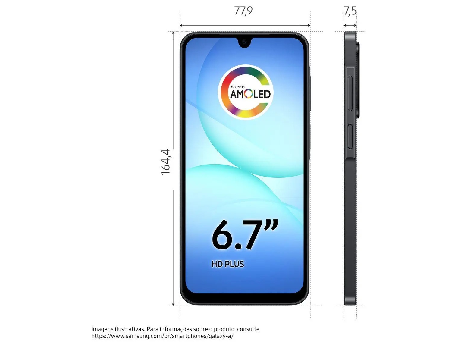 Smartphone samsung galaxy a17 128gb 4gb ram preto - Imagem 2