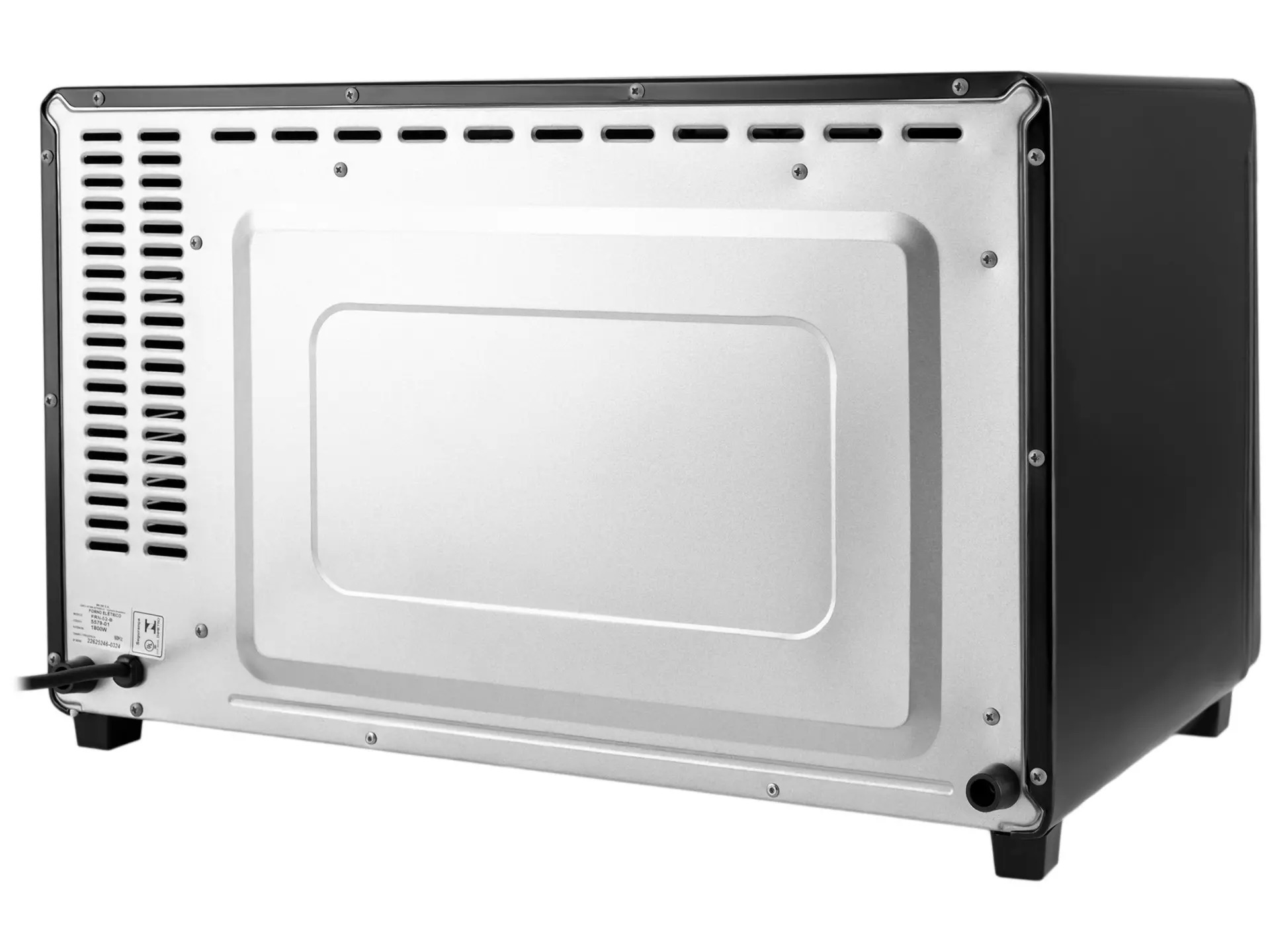 Forno Elétrico de Bancada Mondial Multifuncional 52L Preto e Prata Grand Family II FRN-52-B - Imagem 8