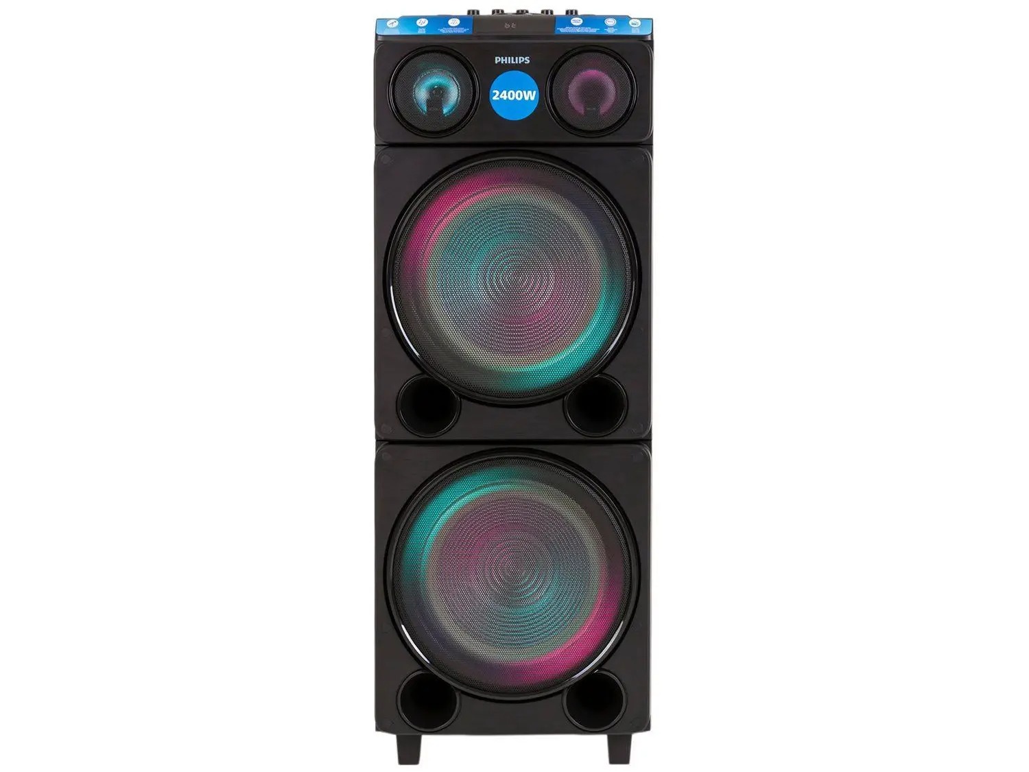 Caixa de Som Torre Philips TAX5509/78 Party Speaker 2400W
