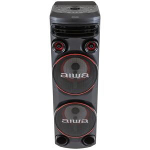 Caixa de Som Torre Aiwa AWS-T2W-02 Bluetooth 2300W RMS Amplificada
