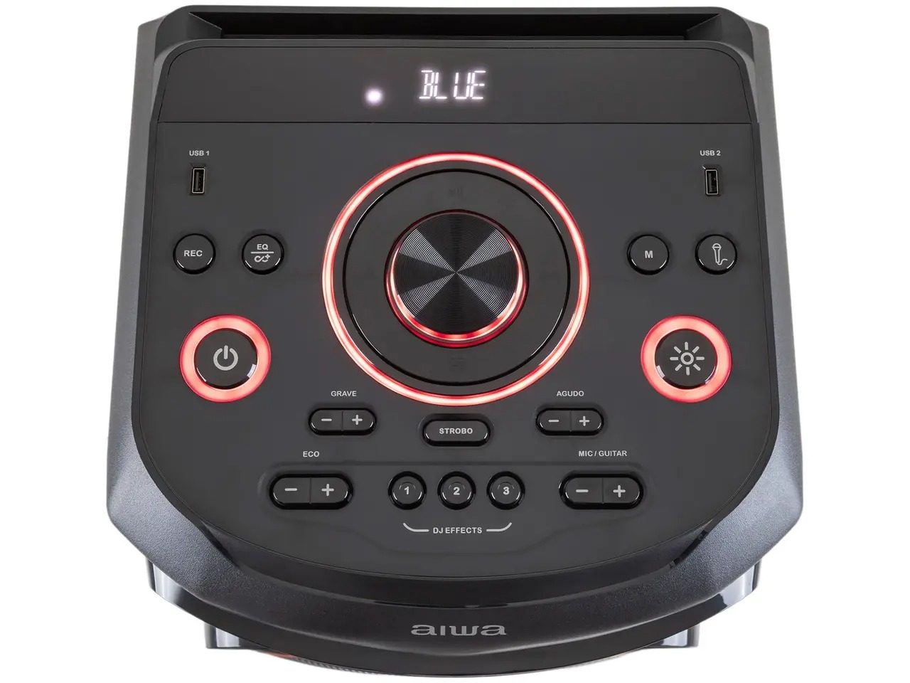 Caixa de Som Torre Aiwa AWS-T2W-02 Bluetooth 2300W RMS Amplificada - Imagem 13