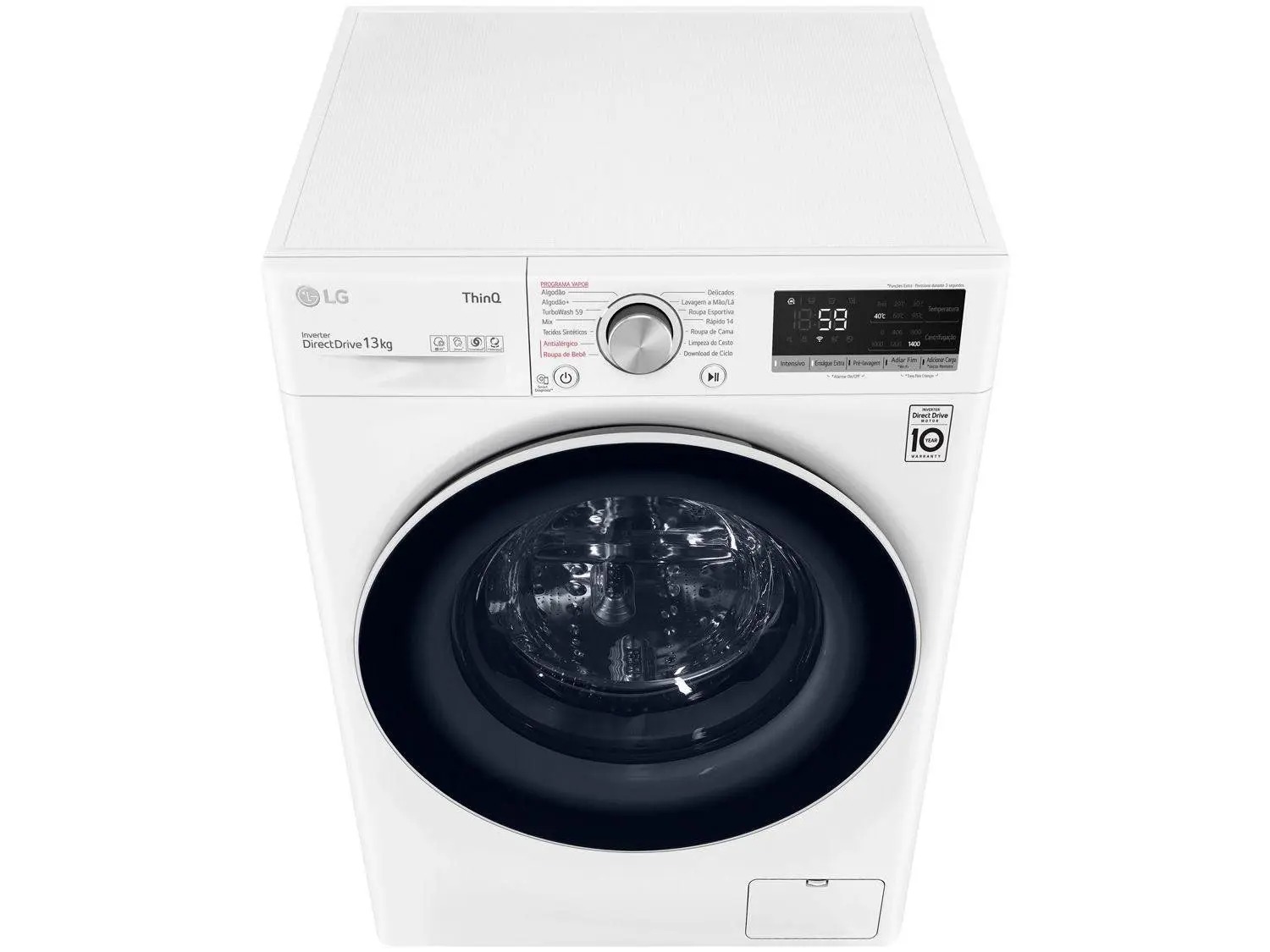 Lavadora Smart VC4 13kg Branca AIDD 220V - LG - Imagem 5