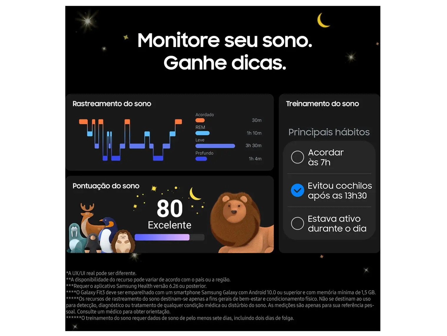 Smartphone Samsung Galaxy A57 128GB Azul Escuro - 5G + Smartband Samsung Galaxy Fit3 Rosé - Imagem 7