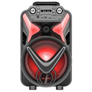Caixa de Som Amplificada Bluetooth Vivensis Vibe Sound V8 Power 340W USB