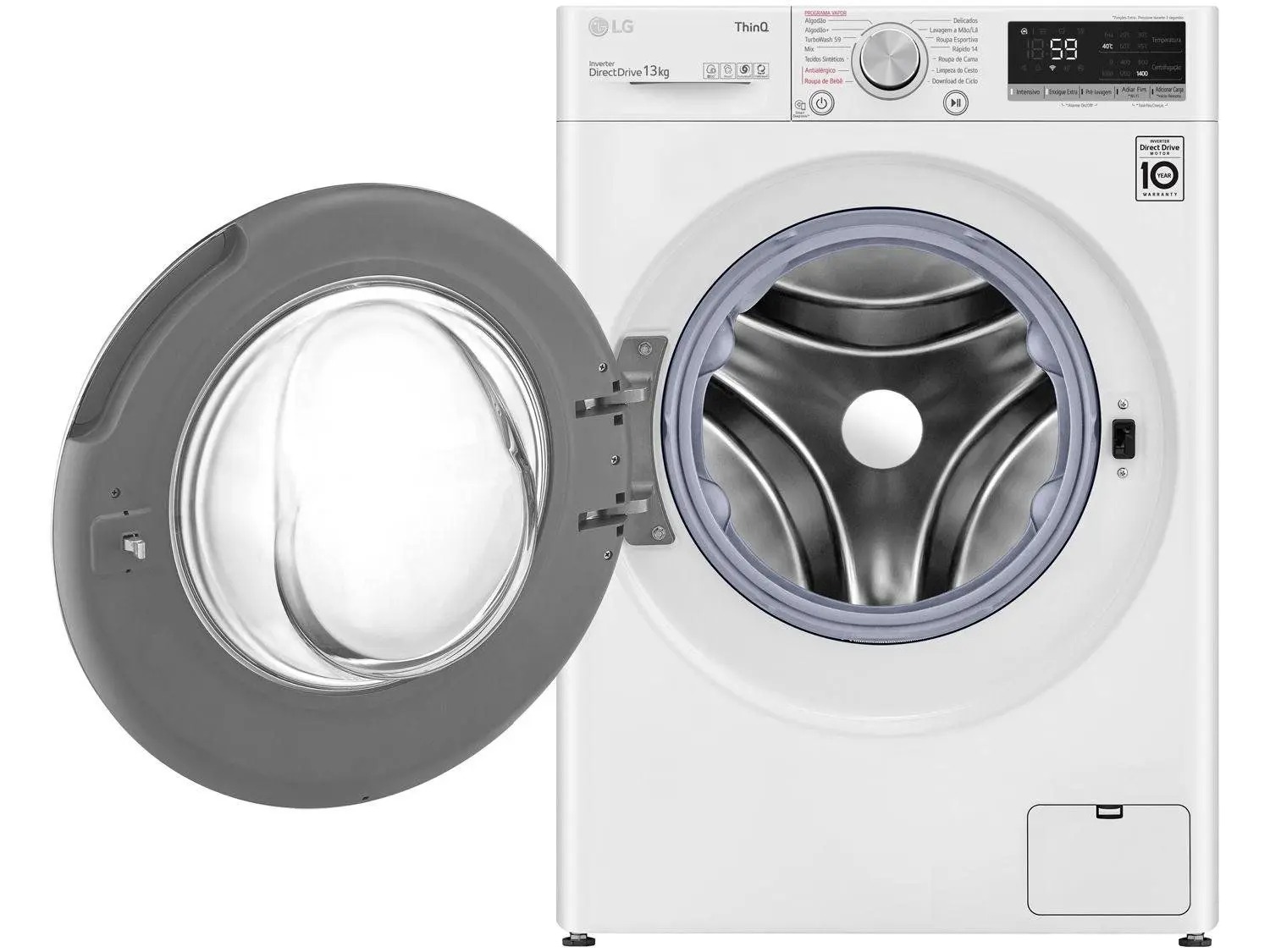 Lavadora Smart VC4 13kg Branca AIDD 220V - LG - Imagem 6