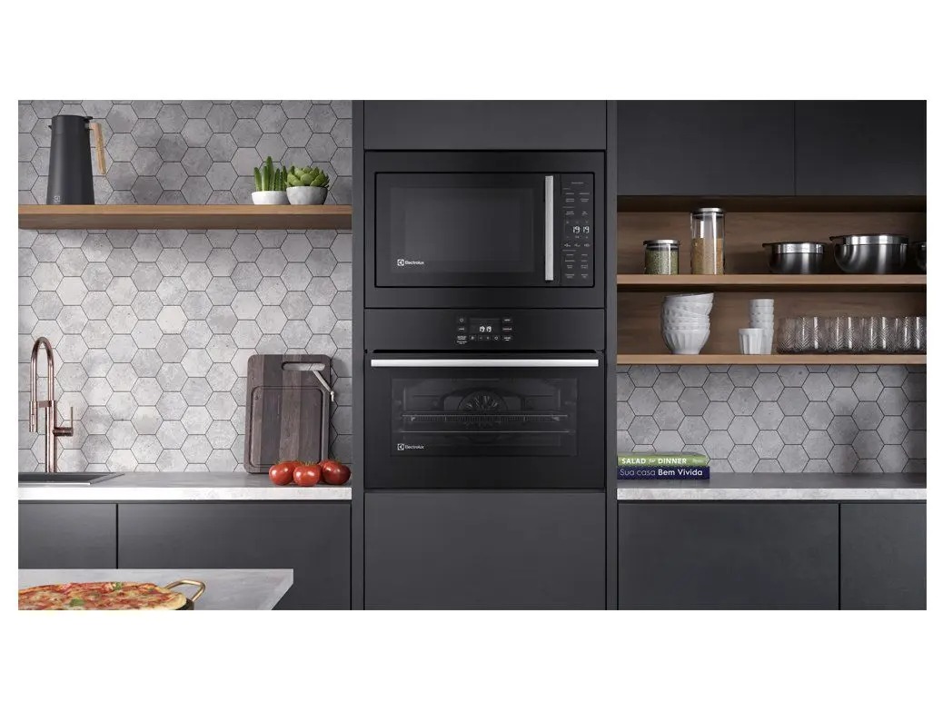 Forno Elétrico de Embutir Electrolux Multifuncional 50L Preto Experience OE5EA - Imagem 7