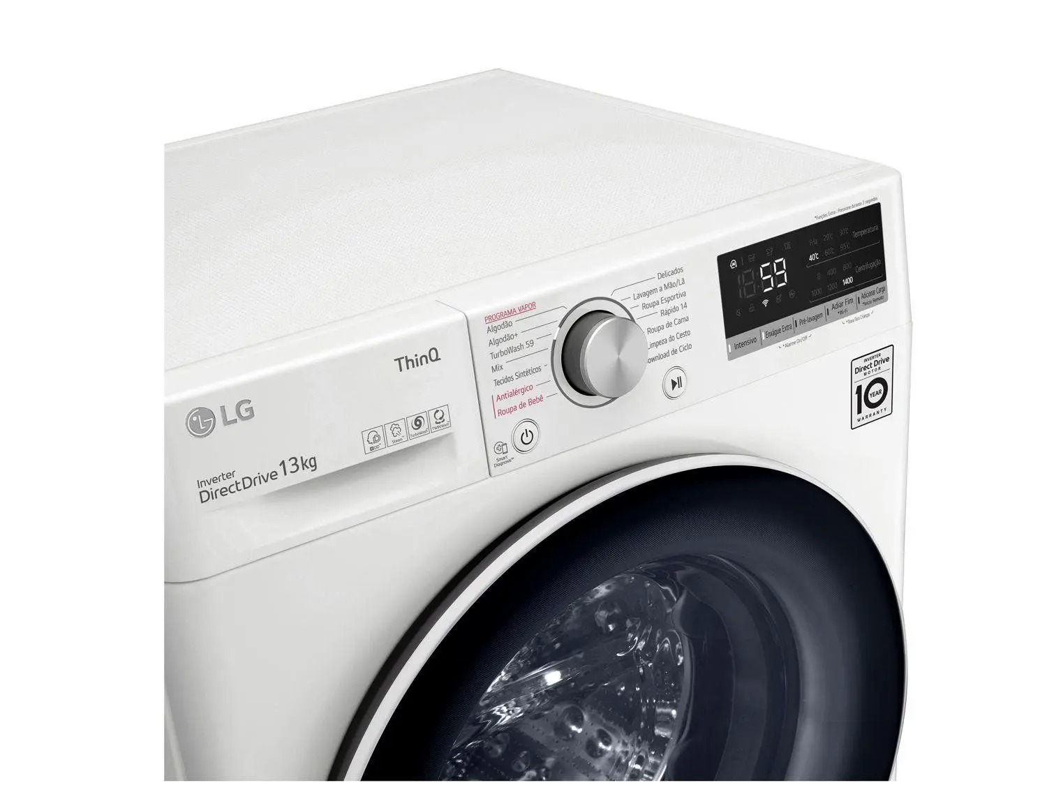 Lavadora Smart VC4 13kg Branca AIDD 220V - LG - Imagem 9