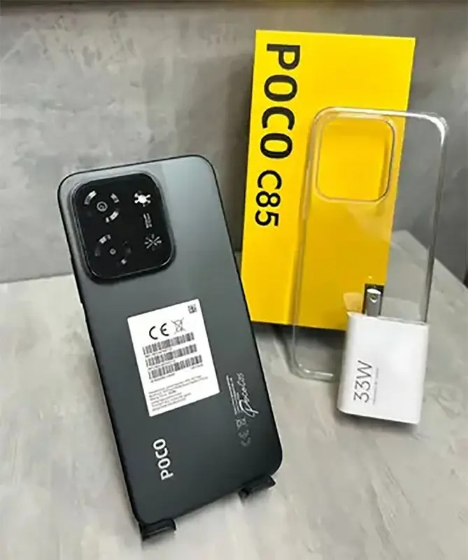Smartphone POCO C85 NFC Lançamento Xiaomi 2025 50mp tela 6,9 120Hz 128GB 6GB Ramboost celular Ultra Fluidez 6000mAh Top 1º Custo benefício - Imagem 2