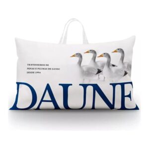 Travesseiro 100% Plumas de Ganso Siberiano - Daune