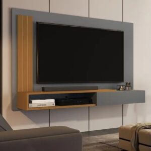 Painel Sala Quarto Luxo Para TV Até 50 Polegadas Match Plus - Cores - Comprar Moveis para sua Casa - Comprar Móveis em Casa