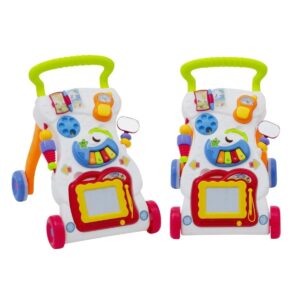 Andador Infantil Bebê Musical Didático e Centro de Atividades com Brinquedos de 6 a 18 Meses - Tapuzim
