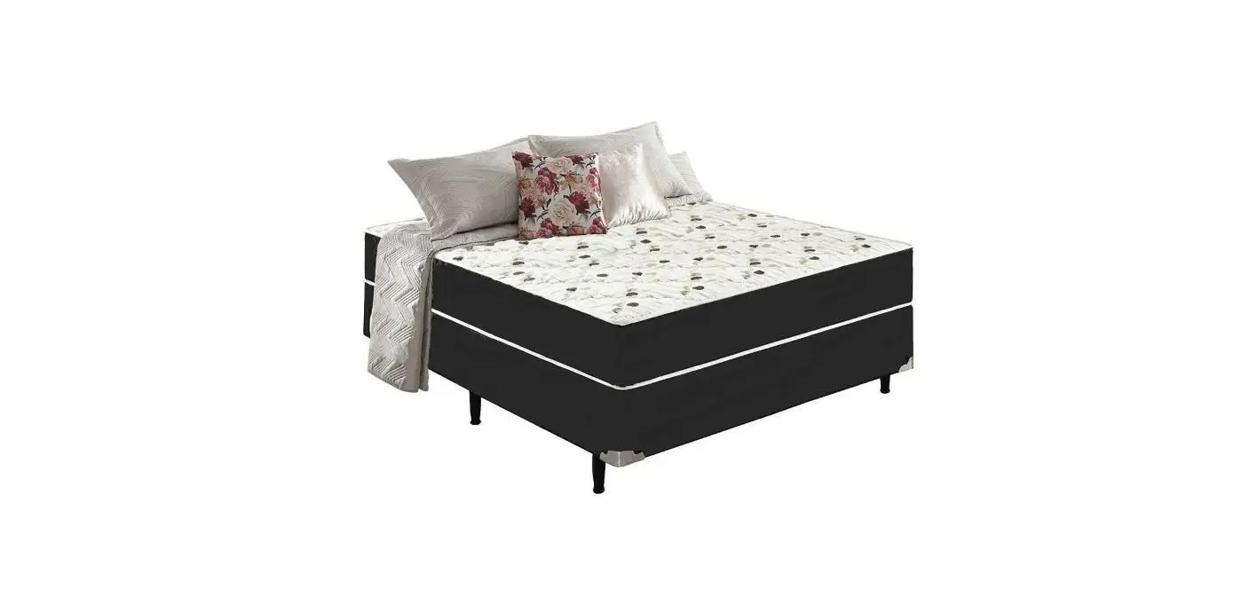 Cama Box Mola Bonnel Conjugado 50Cm Inmetro - Serra Negra - Imagem 6