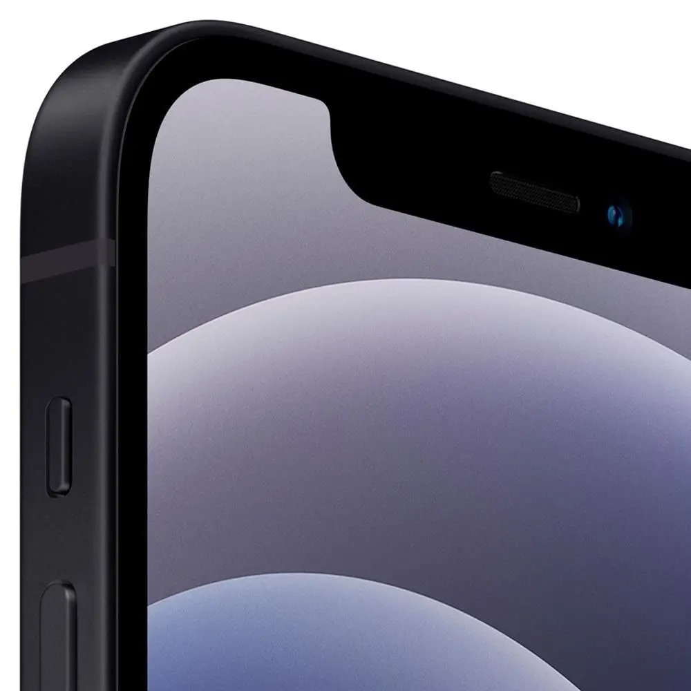 Usado: iPhone 12 64GB Preto Bom - bateria 70% - Trocafy - Apple - Imagem 3