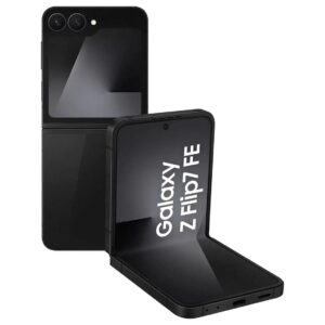 Celular Samsung Galaxy Z Flip7 FE 128GB Preto 5G 8GB RAM Tela 6,7" Câm. Dupla de 50MP Galaxy AI