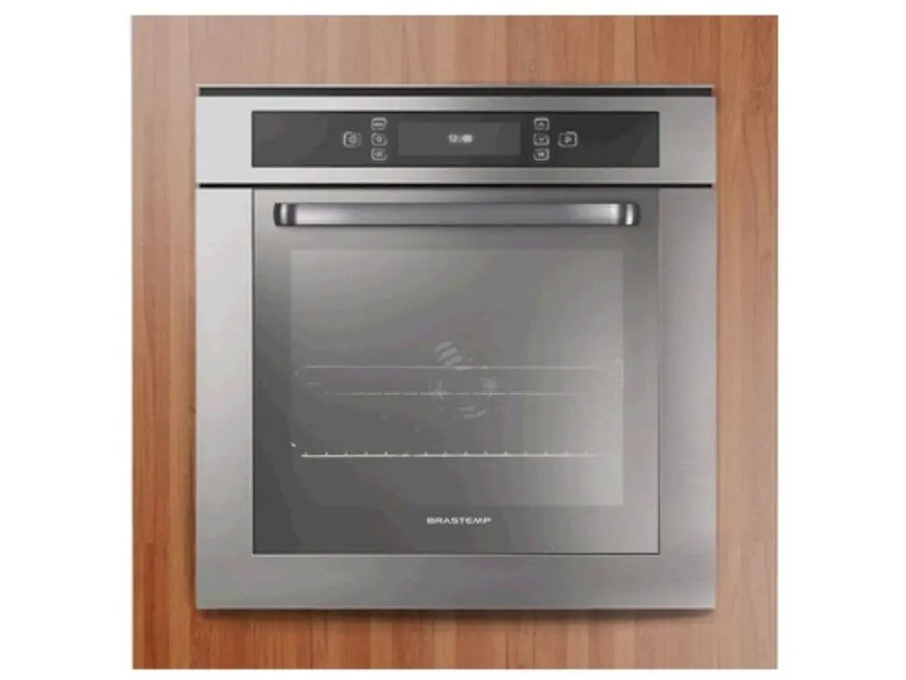 Forno de Embutir Elétrico Brastemp 67 Litros Inox com Função Ar Forçado e Painel Touch - BO260AR - Imagem 2