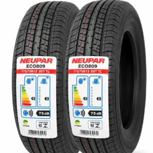 Kit 2 Pneus aro 13 175/75R13 Novos - Neupar