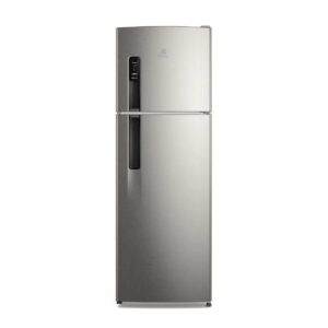 Geladeira Electrolux Frost Free 380l Autosense Inverter Duplex If41s Inox Look