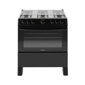 Fogão Itatiaia Star New Piso 6 Bocas Preto Mesa de Inox Bivolt 3700000474