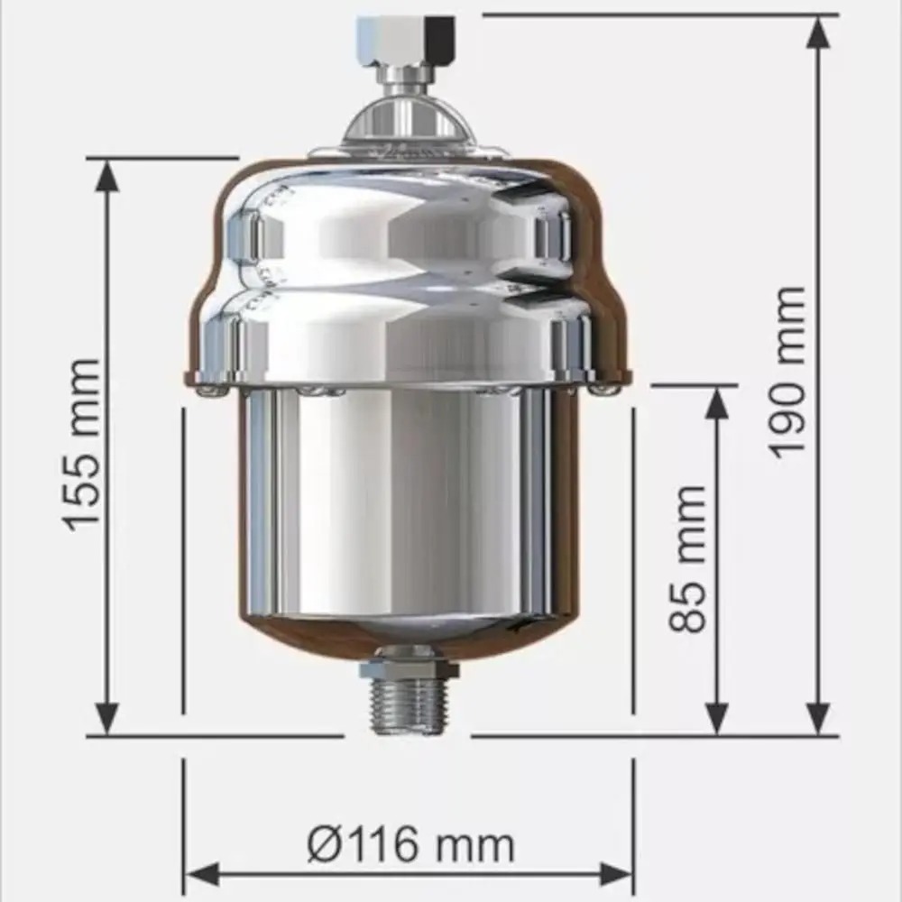 Aquecedor Elétrico de Água Aq014 Individual Inox 5t - Cardal - Imagem 3