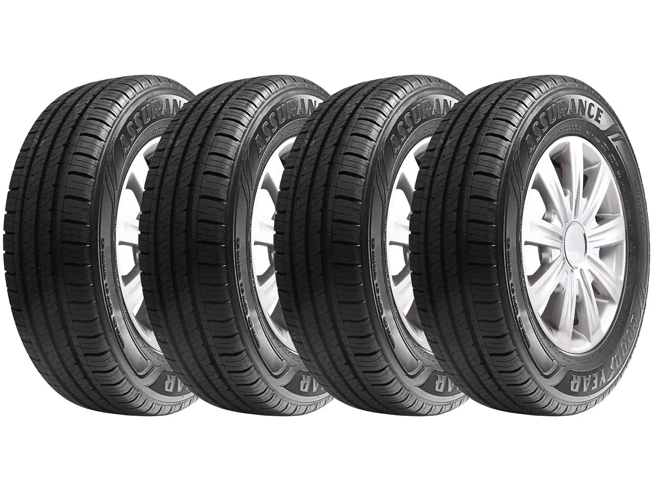 Kit Pneu Aro 13” 175/70R13 Goodyear 82T Maxlife - 4 Unidades