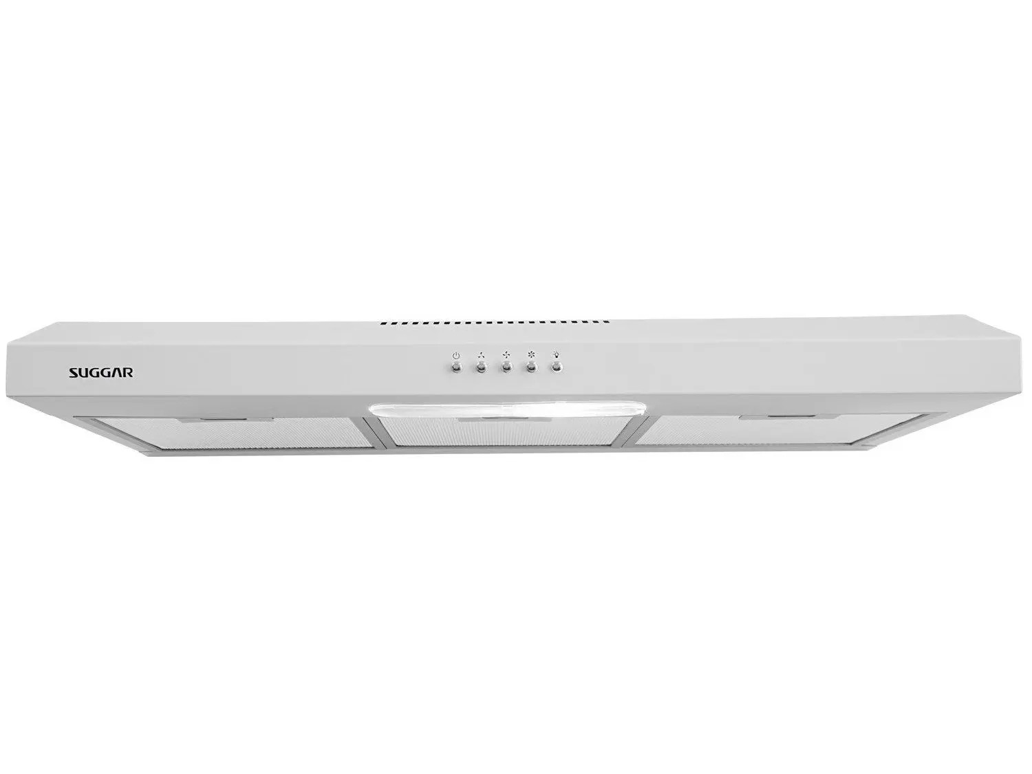 Depurador De Ar Suggar Slim 80cm 3 Velocidades Branco - Imagem 3