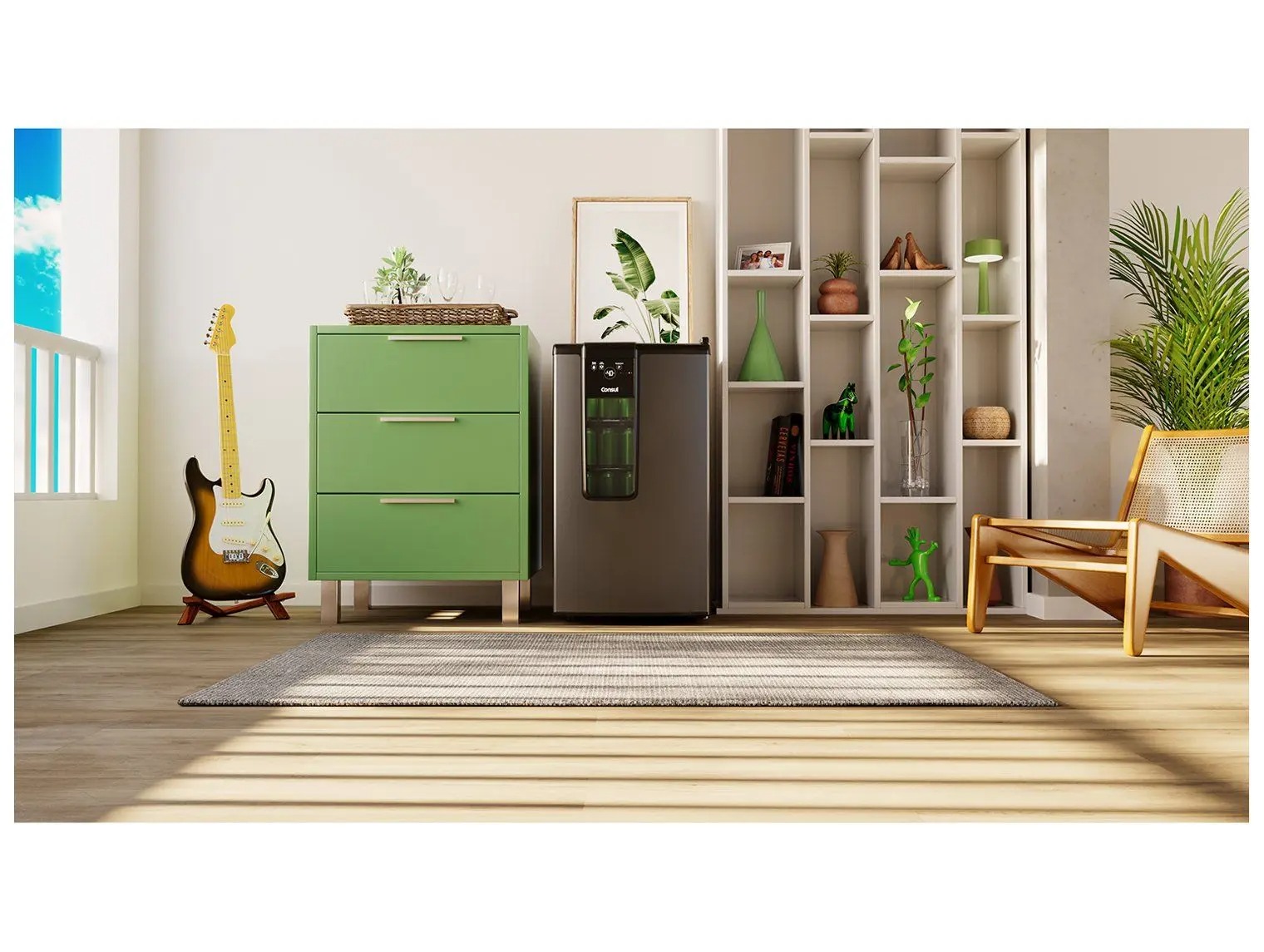 Cervejeira Consul CZD12MT Vertical Titanium 83L Frost Free - Imagem 2