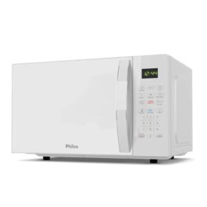Microondas Philco PMO30B 28L 1100W Com Função Descongelar Rápido, Trava de Segurança e Display Digital