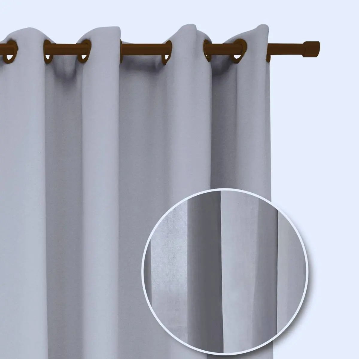 Cortina Microfibra Roma 300x220 Admirare - - Imagem 3