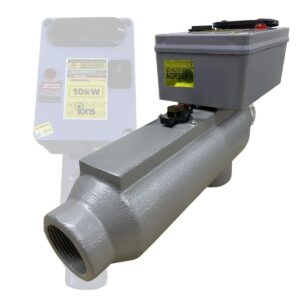 Aquecedor Piscina 30000 Lts Automático Inox Eletrico 220v - Trocador De Calor Automático Para Piscinas Até 30.000 Litros