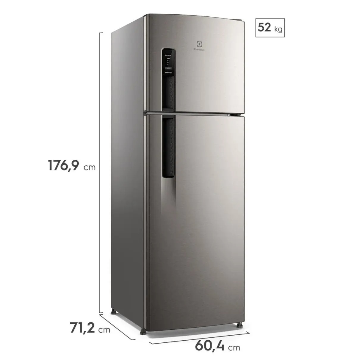 Geladeira Electrolux Frost Free 380l Autosense Inverter Duplex If41s Inox Look - Imagem 4