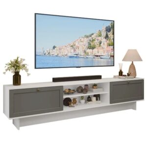 Rack para TV até 80 Polegadas 218 cm 2 Portas B Vik Madesa