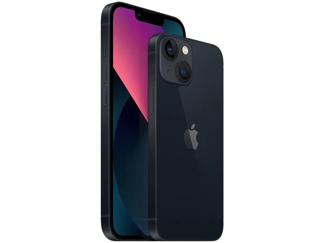 Usado: iPhone 13 128GB Preto - Outlet Bateria 70% - Apple - Imagem 2