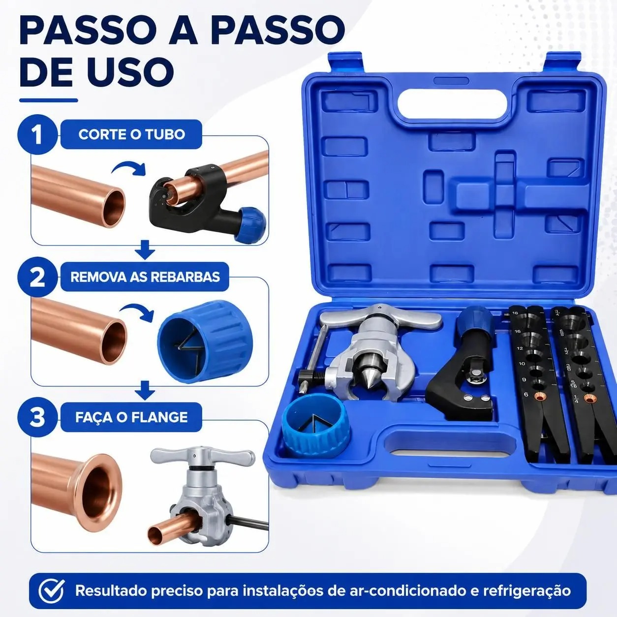 Flangeador Excêntrico Flangeador Cortador Pratiarejo - Imagem 3