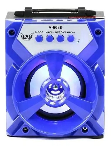 Caixa Caixinha Som Portátil Bluetooth Mp3 Pen Drive 200w E83 - caixa de som - Imagem 6