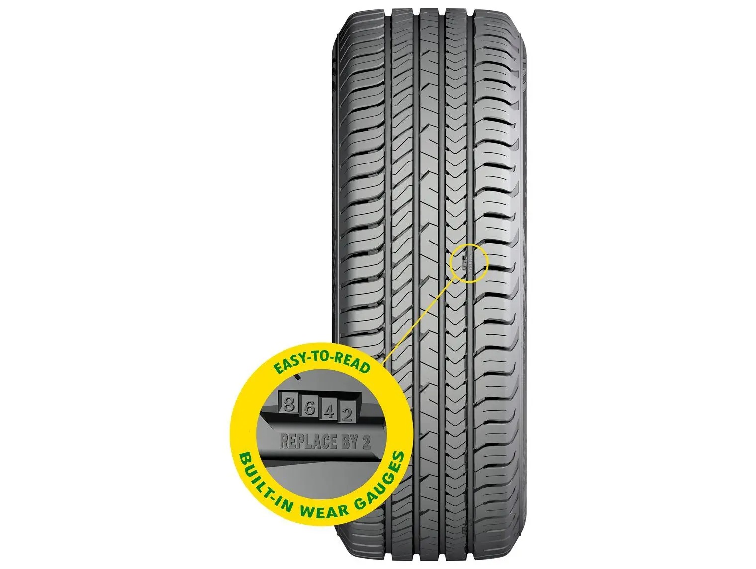 Pneu Aro 17" 215/50R17 Goodyear 91V Eagle Sport 2 - Imagem 2