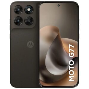 Smartphone Motorola Moto G77 5G 256GB 24GB (8GB RAM + 16GB RAM Boost) Câmera 108MP Ultra-Pixel Tela 1.5K Extreme Amoled 120Hz Ultrarresistente