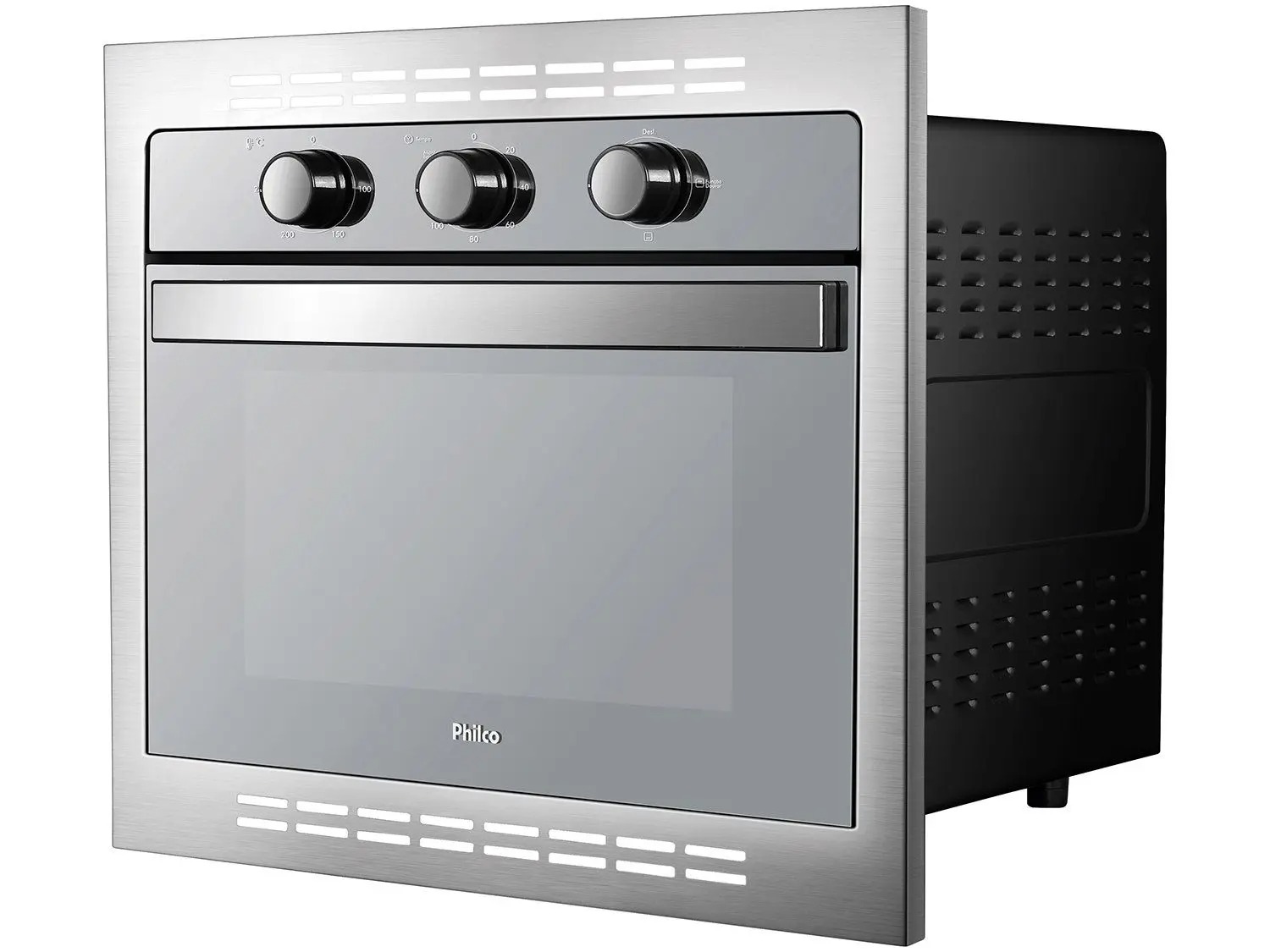 Forno de Embutir Elétrico Philco 46 Litros Timer Dourar Assar Grelhar - Imagem 2