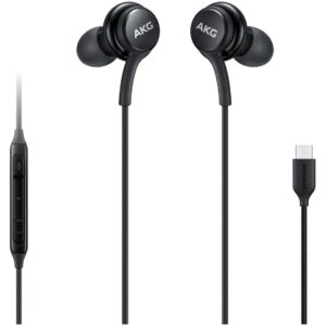 Fone Samsung AKG USB tipo-C com fio e controles