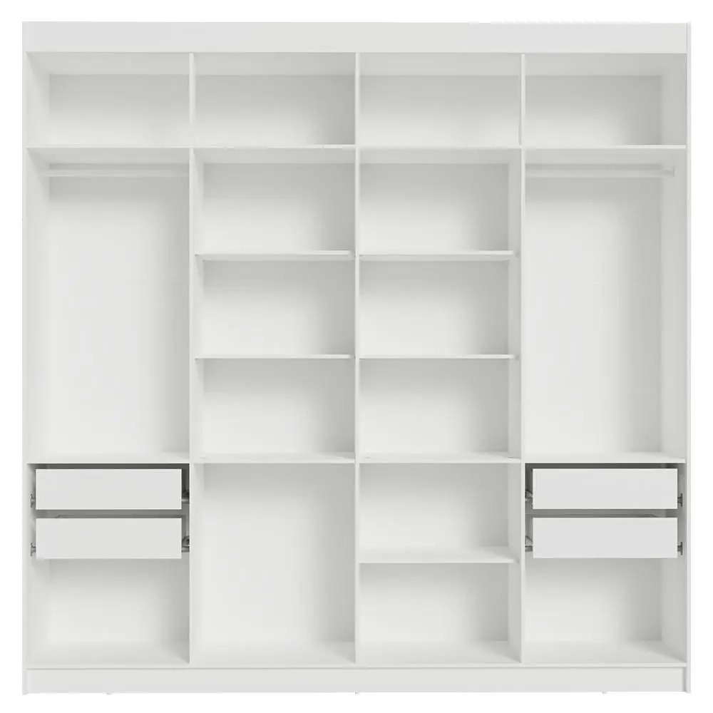 Guarda-Roupa Closet 4 Gavetas 216 cm Venus Madesa GL - Imagem 4