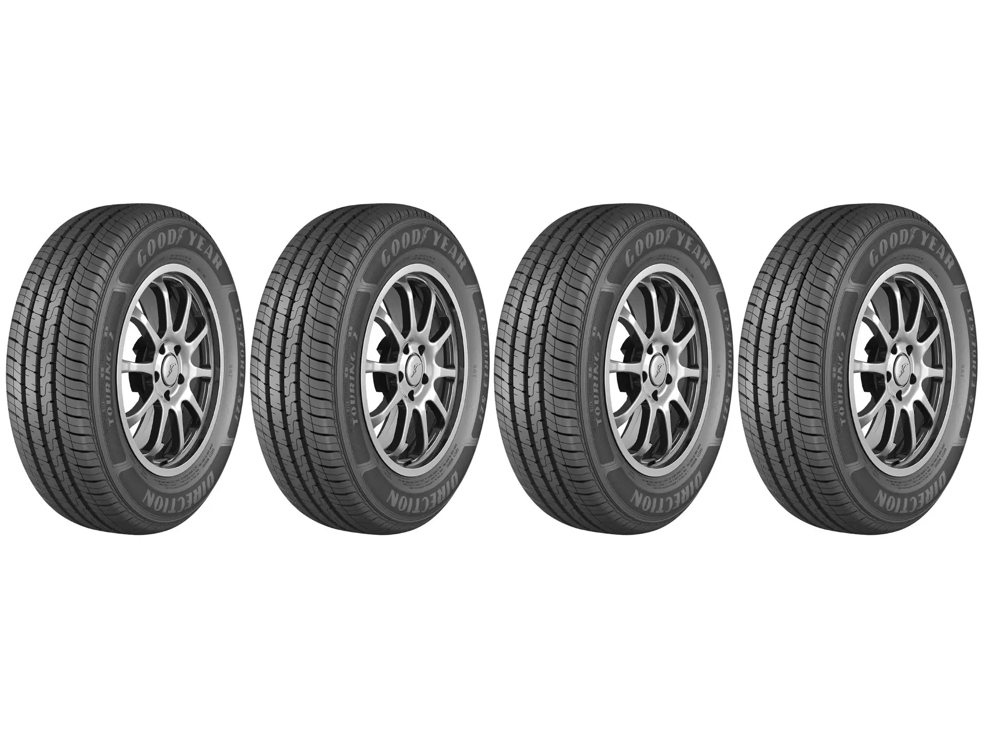Kit 4 Pneus Aro 13” 175/70R13 Goodyear 82T - Direction Touring 2