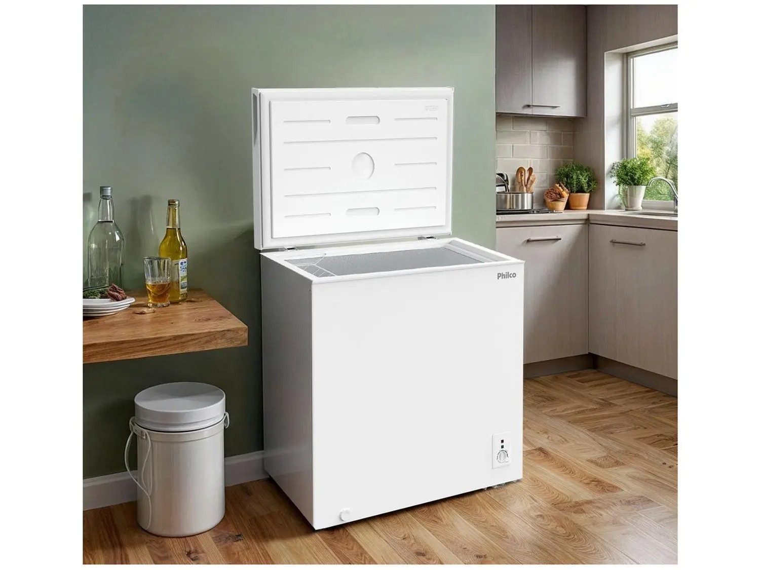 Freezer Horizontal Philco 199L PFH205B Dupla Função - Imagem 2